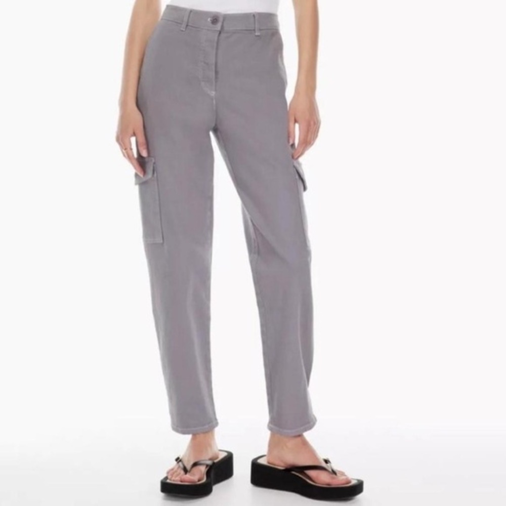 Wilfred Straight-Leg Cargo Pants in Gray